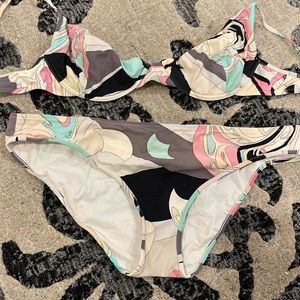 Emilio Pucci swimwear underwire bikini size 46